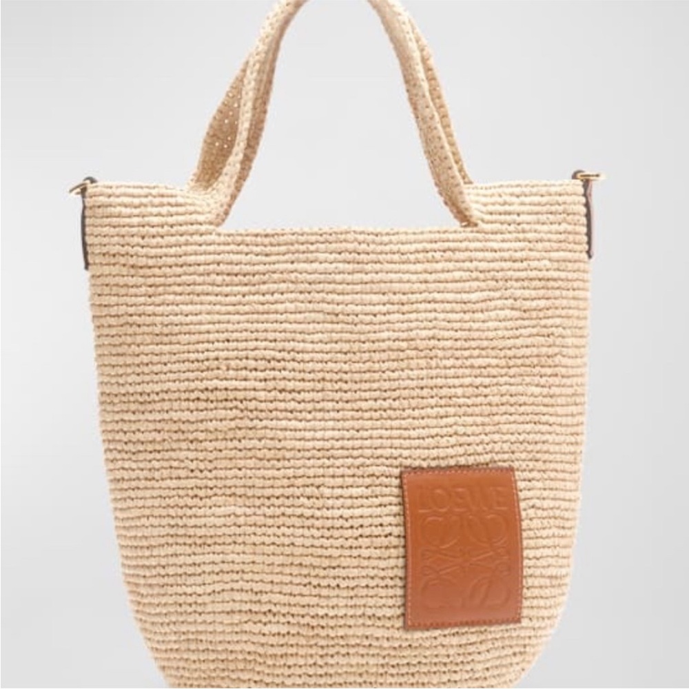 LOEWE Large Raffia Bag